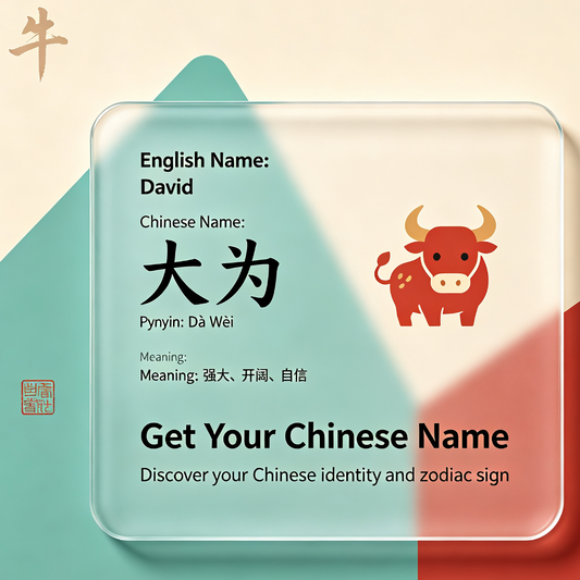 Get Your Own Chinese Name